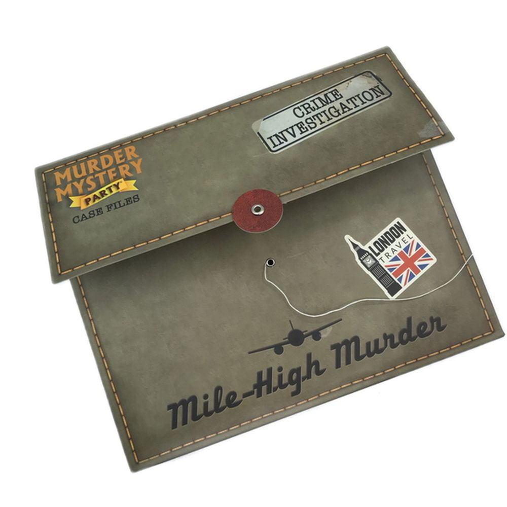 Murder Mystery Party: Case File - Mile High Murder