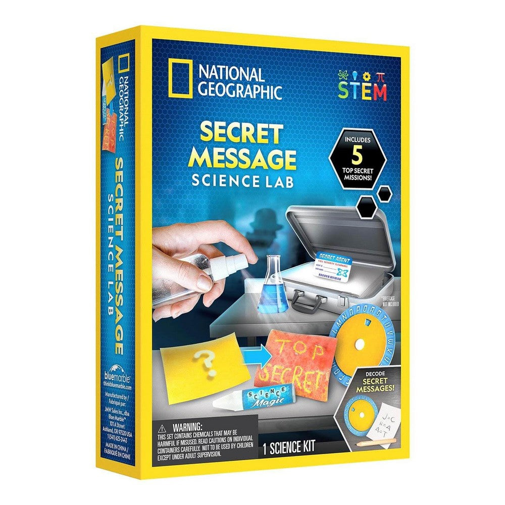 National Geographic: Secret Message Science Lab