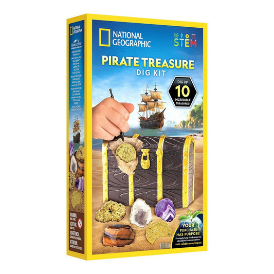 National Geographic: Pirate Treasure Dig Kit