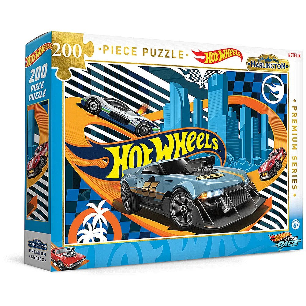Harlington Kids 200pce Puzzle - Hot Wheels