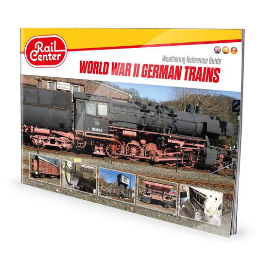 Ammo by MIG - Books - Ammo Rail Center Weathering Reference Guide - Wwii German Trains