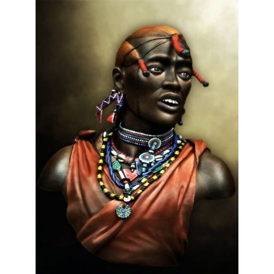 Pegaso Models - Masai Warrior Bust 200mm