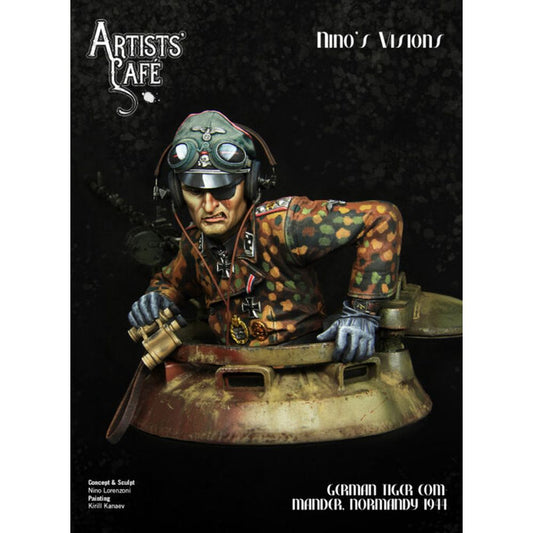 Pegaso Models - German Tiger Commander Bust 200mm