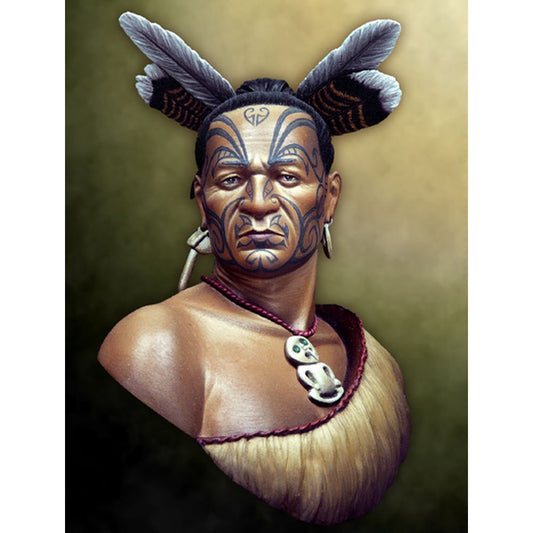 Pegaso Models - Maori Warrior Bust 200mm