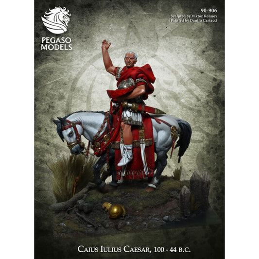 Pegaso Models - Caius Iulius Caesar 90mm on horse