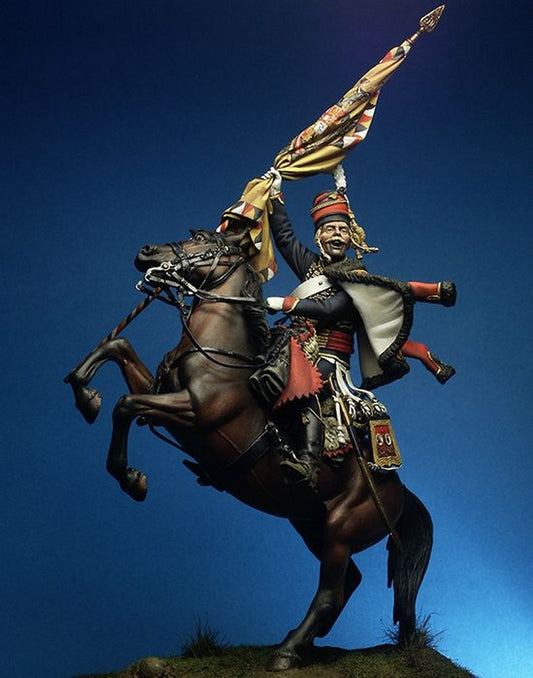 Pegaso Models - 4th Hussars Regt 90mm on horse