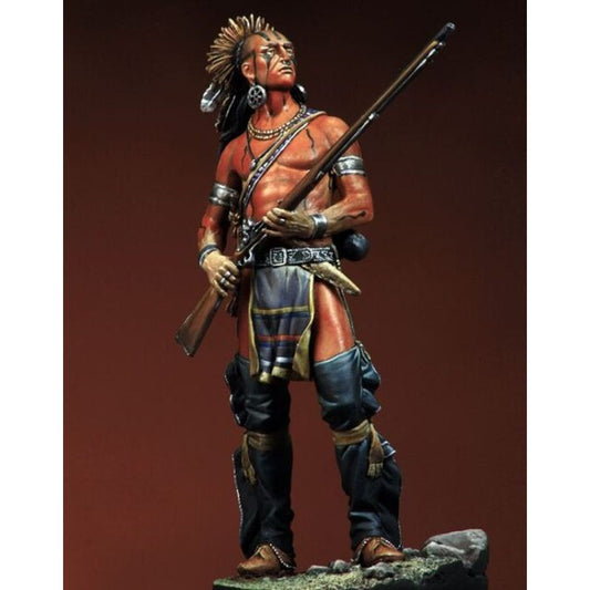 Pegaso Models - Delaware Warrior 90mm on foot CLASSICS