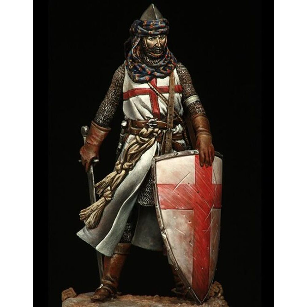 Pegaso Models - Templar Knight 75mm on foot