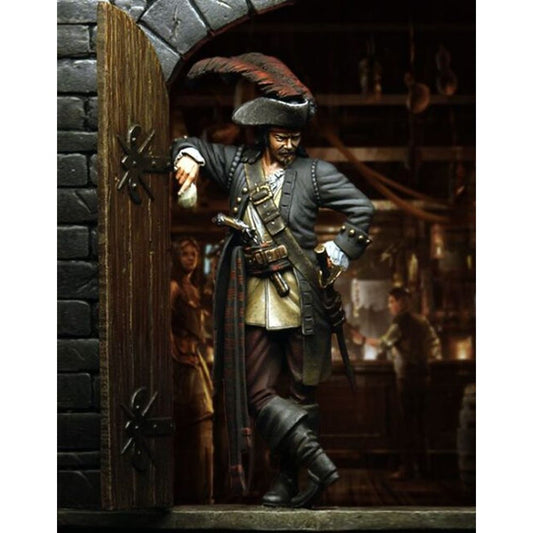 Pegaso Models - Pirate Captain 75mm on foot