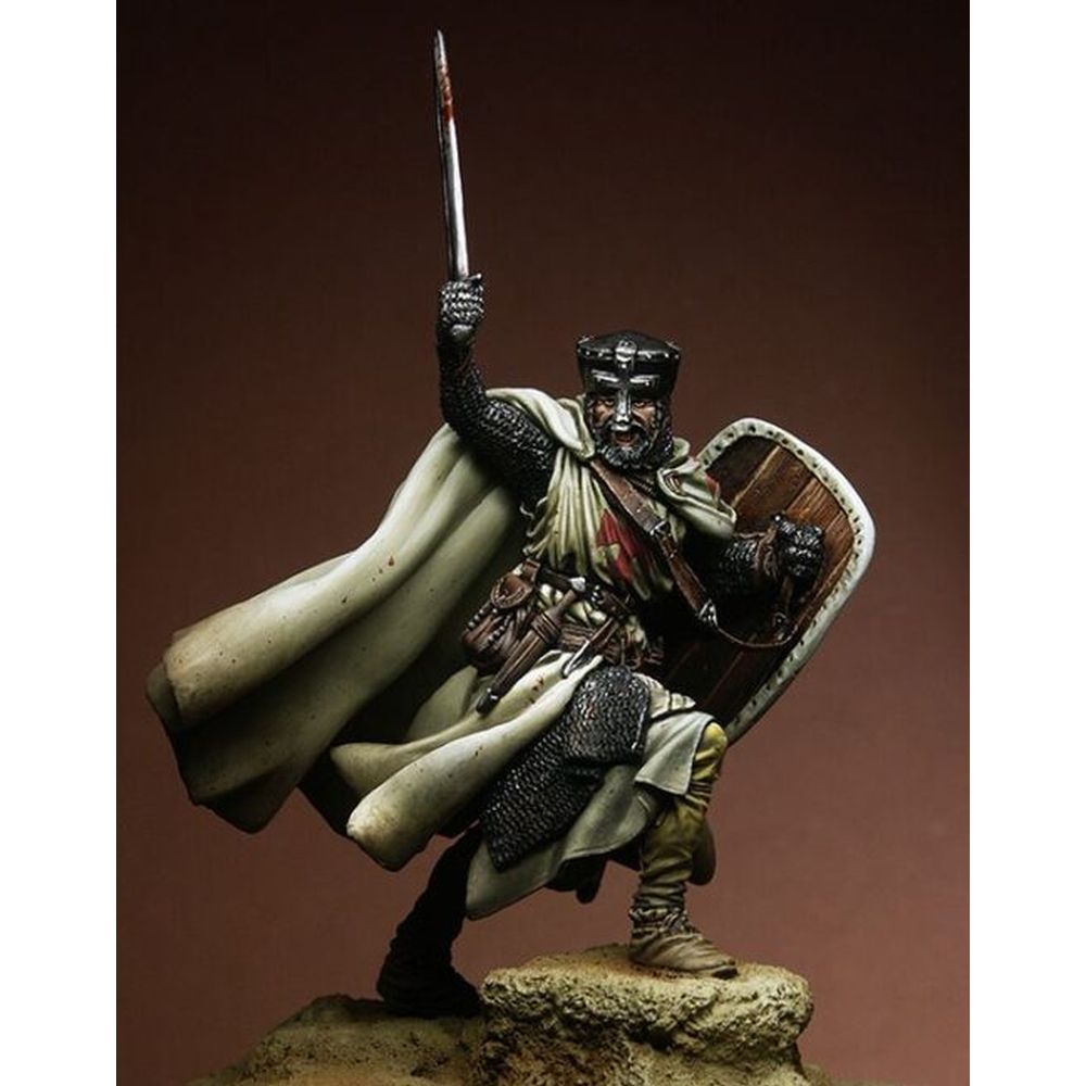 Pegaso Models - Knight in the Holy Land 75mm on foot