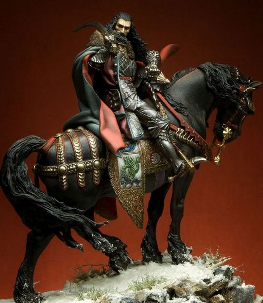 Pegaso Models - Vlad Dracul Resin 75mm on horse