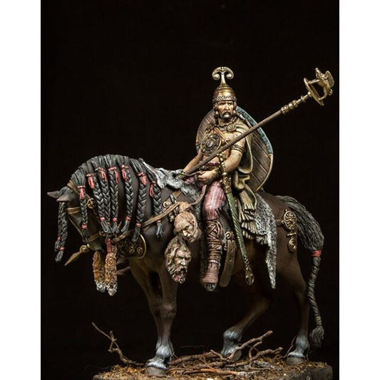Pegaso Models - Mounted Celt 75mm on horse