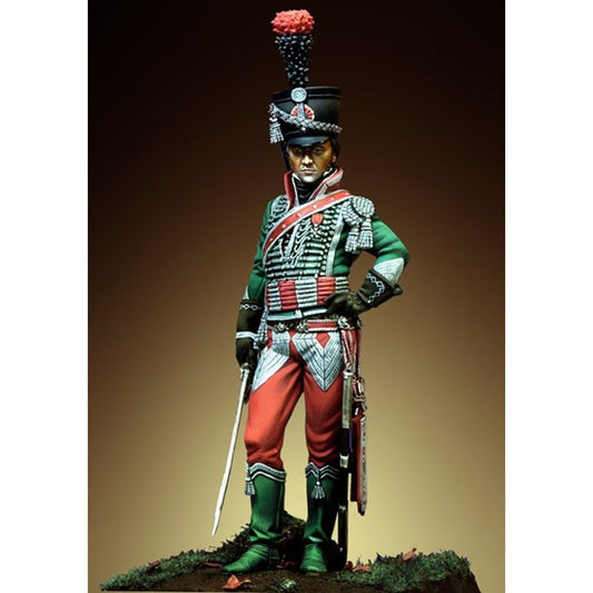 Pegaso Models - Light Cavalryman of the 12th Regt. France 75mm on foot CLASSICS