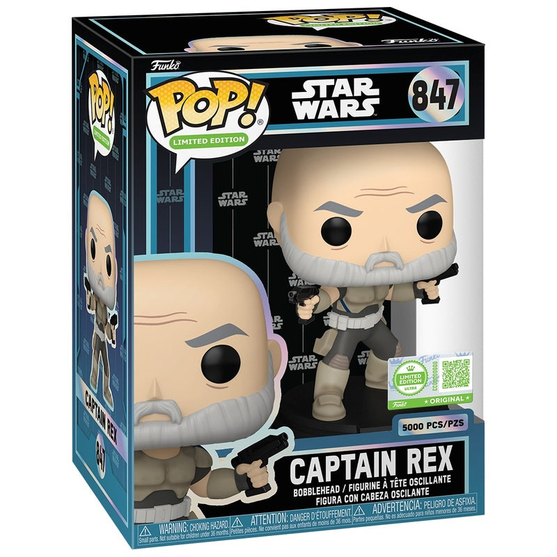 Star Wars: Clone Wars - Captain Rex Pop! Vinyl LE 5000pcs