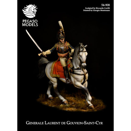 Pegaso Models - General St. Cyr 54mm on horse