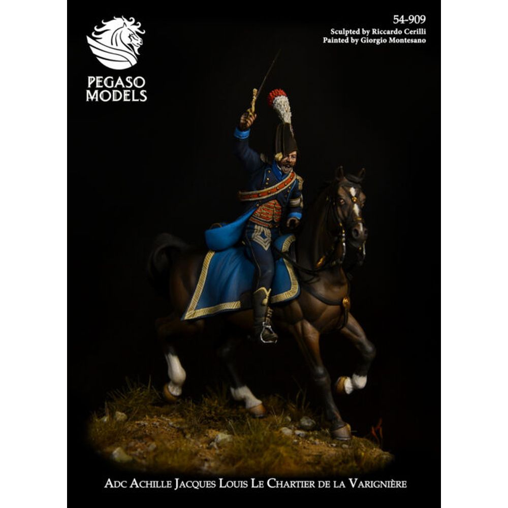 Pegaso Models - Variniere - AdC St. Cyr 54mm on horse