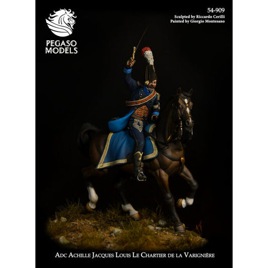 Pegaso Models - Variniere - AdC St. Cyr 54mm on horse