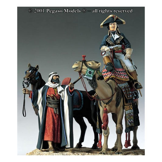 Pegaso Models - Bonaparte in Egypt 54mm on horse CLASSICS