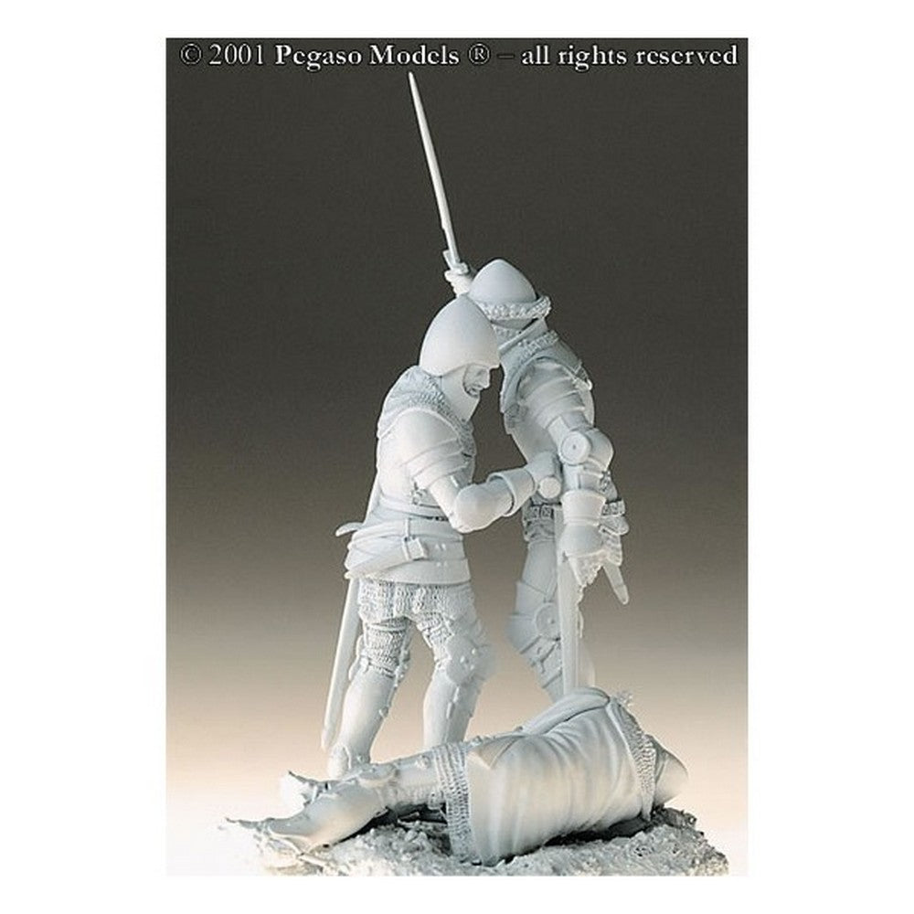 Pegaso Models - Agincourt Battle 1 54mm on foot CLASSICS
