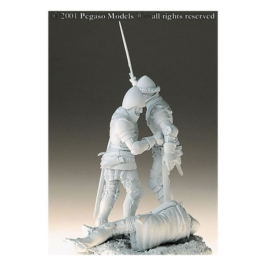 Pegaso Models - Agincourt Battle 1 54mm on foot CLASSICS