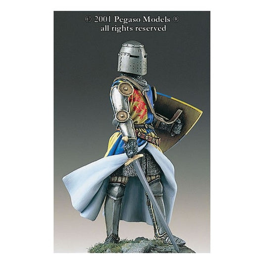 Pegaso Models - English Knight XIV c. 54mm on foot CLASSICS