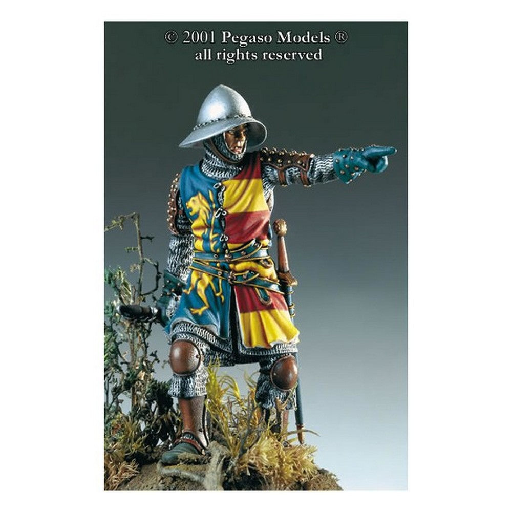Pegaso Models - Tuscan Knight 54mm on foot CLASSICS