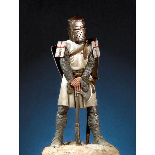 Pegaso Models - Templar Order Knight 54mm on foot CLASSICS