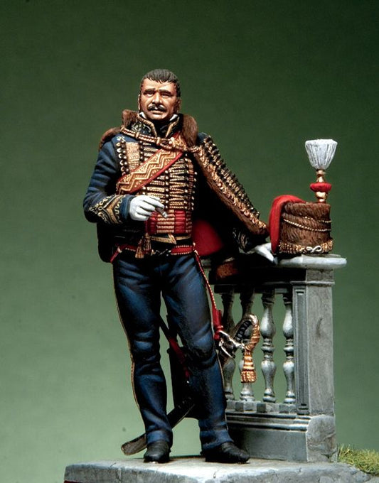 Pegaso Models - English 7th Hussars Officers' 54mm on foot CLASSICS