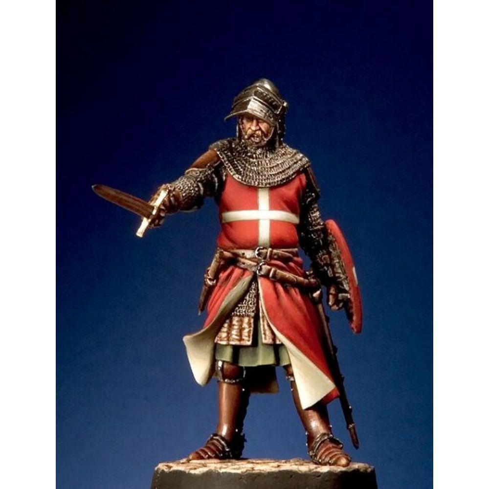 Pegaso Models - Saint John Order Knight 54mm on foot CLASSICS