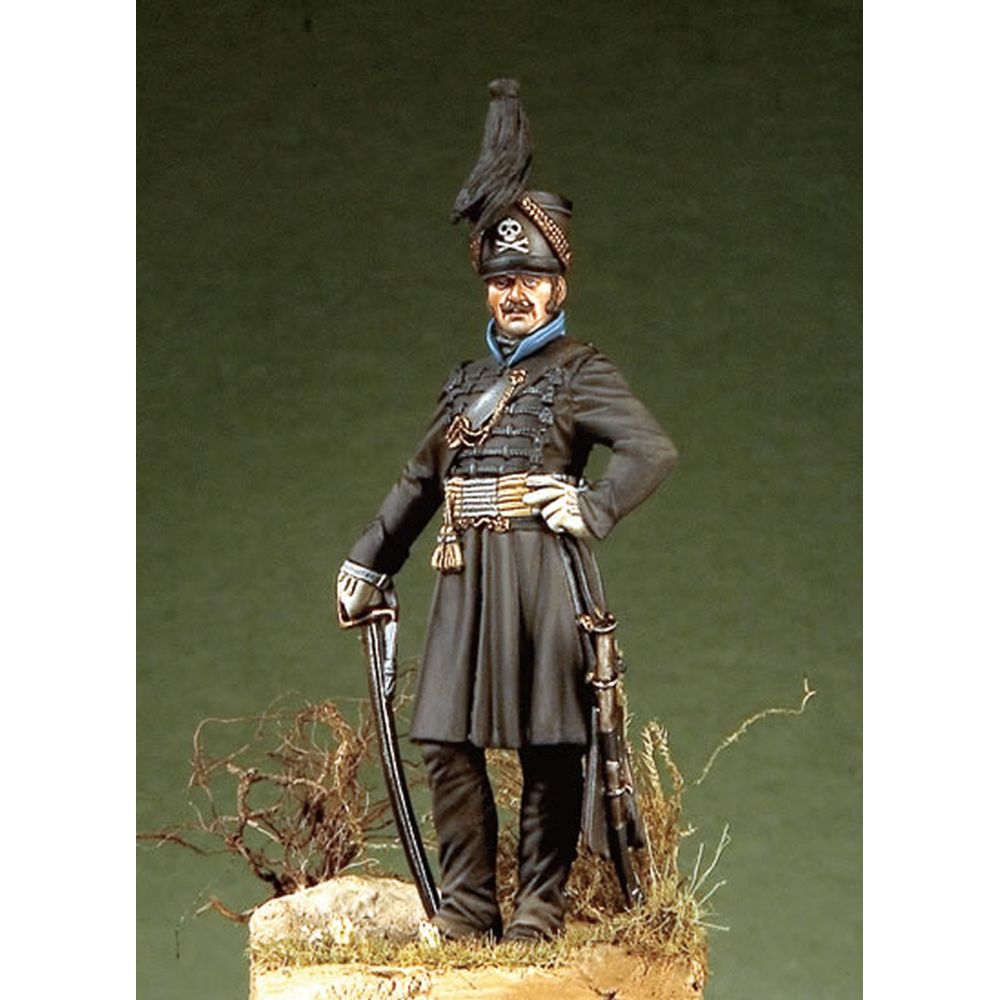 Pegaso Models - Deaths' Hussar Officer 54mm on foot CLASSICS