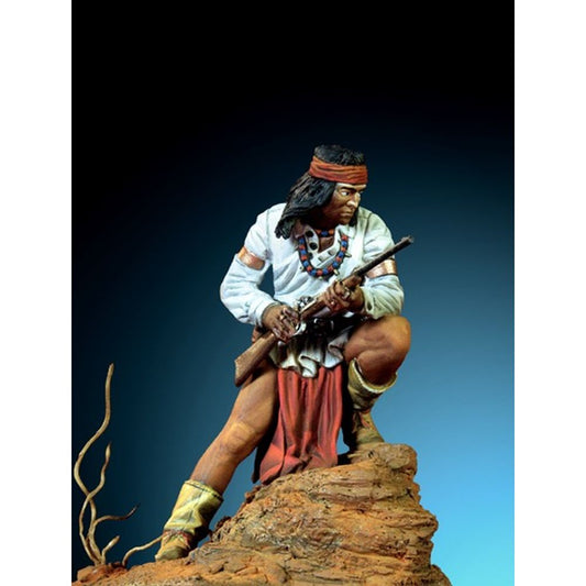 Pegaso Models - Apache Warrior 54mm on foot CLASSICS