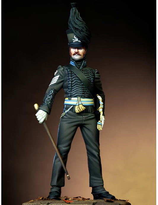 Pegaso Models - Sergeant Major of Leib Batallion 54mm on foot CLASSICS
