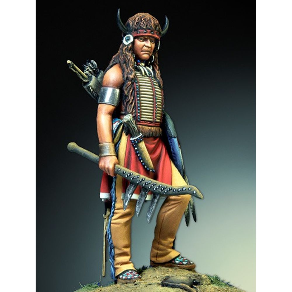 Pegaso Models - Sioux Warrior 54mm on foot CLASSICS