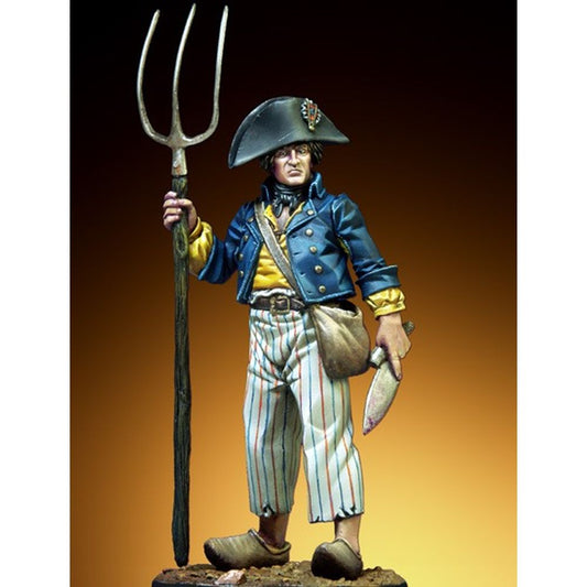Pegaso Models - French Revolutionary Sans Coulotte 54mm on foot CLASSICS
