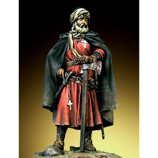 Pegaso Models - Crusader Knight in Holy Land 54mm on foot CLASSICS