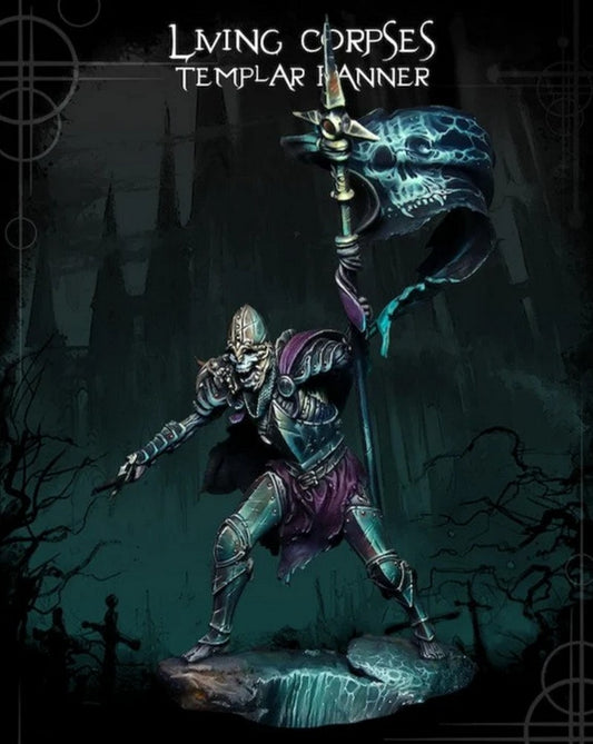 Kimera Models - Tenebrae Series - Living Corpse Templar Banner
