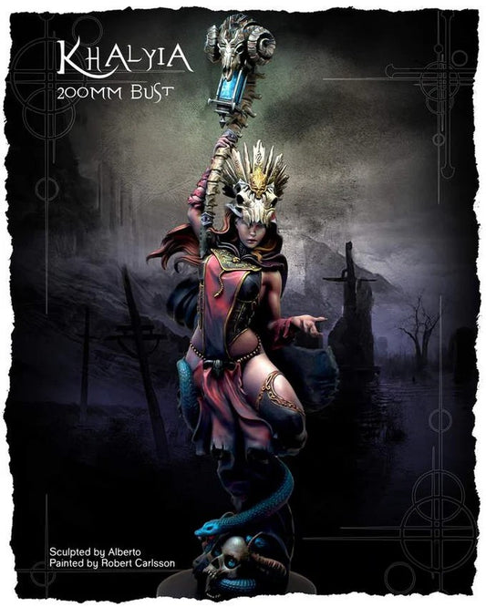 Kimera Models - Tenebrae Series - Khalyia Bust 200mm