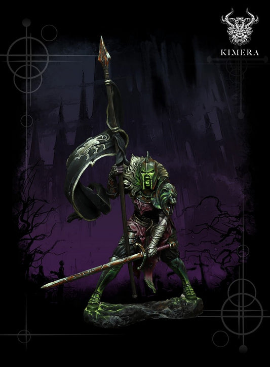Kimera Models - Pulvis Series - Living Corpse Lion Banner 38mm