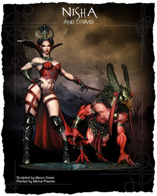Kimera Models - Pulvis Series - Nisha and Corvid SINGLE ORDER 38mm