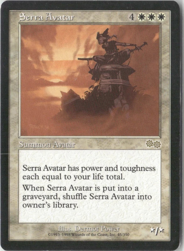 Scan Image | Serra Avatar - Urza's Saga | [1675DCE3]
