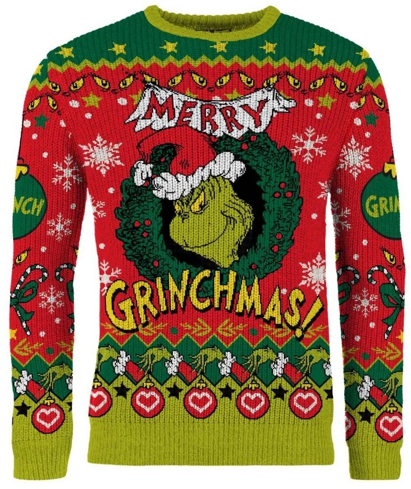 The Grinch: Christmas Jumper (Size: Large)
