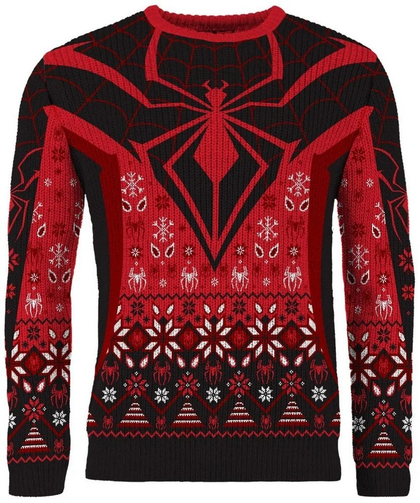 Spider Man Miles Morales Christmas Jumper (Size XS)