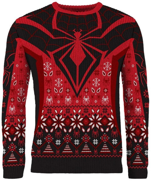 Spider Man Miles Morales Christmas Jumper (Size XS)