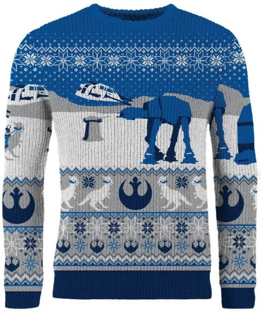 Star Wars Hoth Christmas Jumper (Size L)