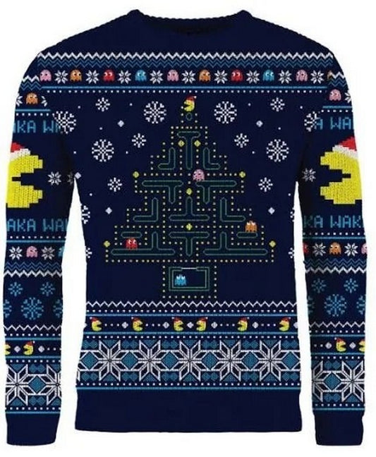 Pac-Man Christmas Jumper (Size XS)