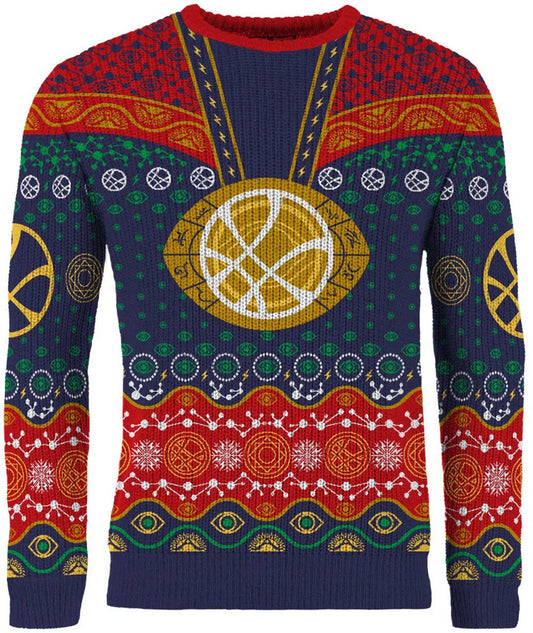 Doctor Strange: Eye of Agamotto Christmas Jumper (Size XXL)