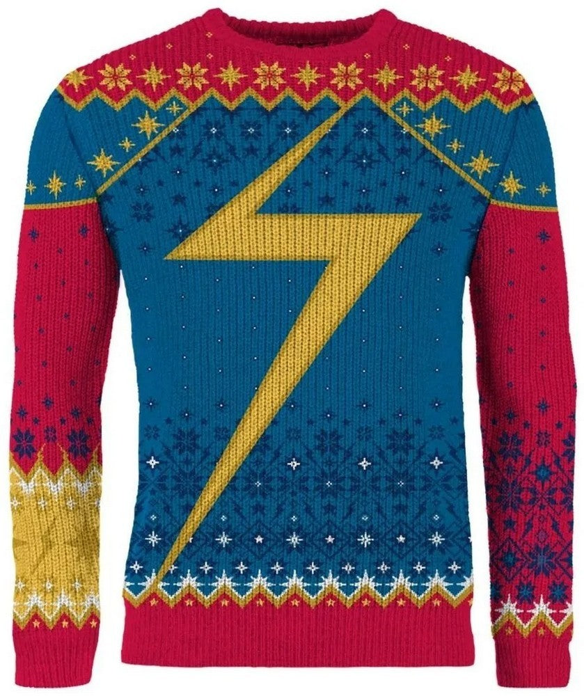 Ms Marvel Christmas Jumper (Size XS)