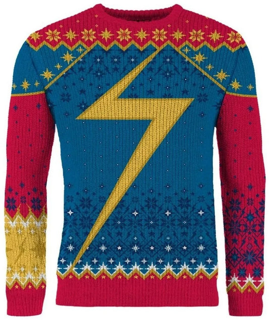 Ms Marvel Christmas Jumper (Size XXL)