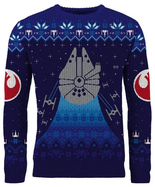 Star Wars Millennium Falcon Christmas Jumper (Size XXXL)