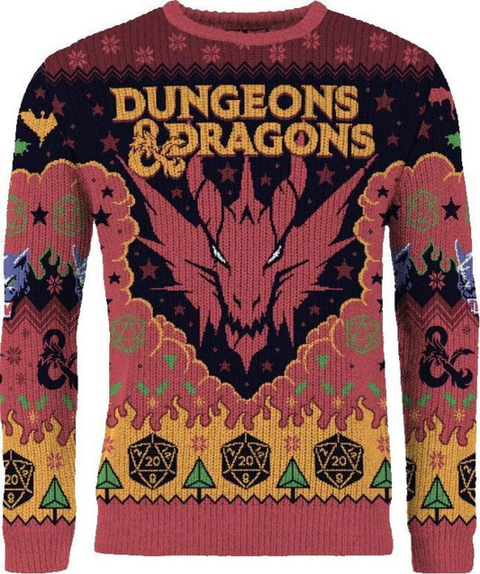 Dungeons & Dragons Christmas Jumper (Size XXXXL)